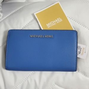 Michael Kors Bifold Wallet - French Blue